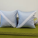 Alejandra Throw Pillow Covers (2PC) 18 X 18 Inches 100% Cotton Sateen