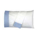 Pillow case with Blue color Cuff