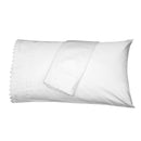 Embellished 4-Inch Lace Trim Pillowcases (Pair) Luxury 608 Thread Count - USA
