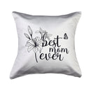 Mom Throw Pillow Cover 18 X 18 Inches 1000 Thread Count Cotton
