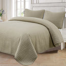 Checkered Quilts & Coverlet Set