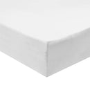 Crib Fitted Sheet Soft Cotton Sateen - USA