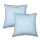 2PC Throw Pillow Covers 18 x 18 Inch Egyptian Cotton 1000 Thread Count USA