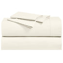 Abripedic Percale Pillowcases (Pair)-Egyptian Linens-Standard Pillowcases Pair-Ivory-Egyptian Linens