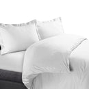 Duvet Cover Set 450 Thread Count-Royal Tradition-Full/Queen-White-Egyptian Linens