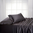 Top Split Flex King Sheet Set - Bamboo Cotton (Hybrid)-Royal Tradition-CHARCOAL-Egyptian Linens
