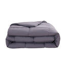 Gray Down Alternative Comforter All Season Medium Fill Weight Micro-Royal Tradition-Egyptian Linens