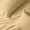Flex Top California King Sheet Set - Abripedic Percale-Abripedic-Gold-Egyptian Linens