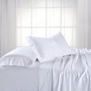 Bamboo Cotton Sheet Set - Bamboo Hybrid-Royal Tradition-Twin XL-White-Egyptian Linens