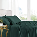 Split California King Sheets - Cooling 100% Bamboo Viscose-Royal Tradition-Teal-Egyptian Linens