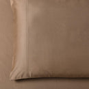 Cooling Bamboo 600 Pillowcases-Abripedic-Standard Pillowcases Pair-Taupe-Egyptian Linens