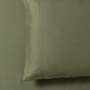 Cooling Bamboo 600 Pillowcases-Abripedic-Standard Pillowcases Pair-Calliste-Green-Egyptian Linens