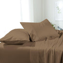 Soft & Wrinkle-Free Split Adjustable King Sheets 100% Easy Care Microfiber-Royal Tradition-Taupe-Egyptian Linens