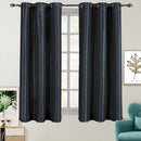 Soho Thermal Blackout Grommet Top Curtain Panels (Single)-Royal Tradition-42 x 63" Panel-Navy-Egyptian Linens