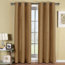 Soho Thermal Blackout Grommet Top Curtain Panels (Single)-Royal Tradition-42 x 84" Panel-Mushroom-Egyptian Linens