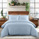 Brighthappystore Solid Duvet Cover Set - 600 Thread Count