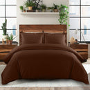 Brighthappystore Solid Duvet Cover Set - 600 Thread Count