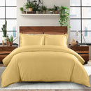 Brighthappystore Solid Duvet Cover Set - 600 Thread Count