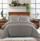 Brighthappystore Solid Duvet Cover Set - 600 Thread Count