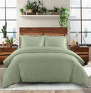 Brighthappystore Solid Duvet Cover Set - 600 Thread Count