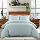 Brighthappystore Solid Duvet Cover Set - 600 Thread Count