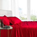 100% Bamboo Viscose Sheet Set-Royal Tradition-Twin XL-Red-Egyptian Linens