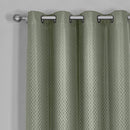 100% Blackout Curtain - Diamond Jacquard Woven Drape Theme (Set of 2)-Royal Tradition-Egyptian Linens