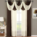 Abri Grommet Crushed Sheer Window Treatment (Single)-Royal Tradition-Egyptian Linens