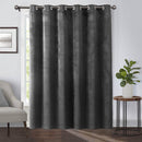 Heavyweight Wide (Width 84-Inches) Velvet Curtains Grommet Top (Single)