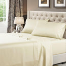 Attached Waterbed Sheet Set Solid 600 Thread Count