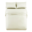 Flex King ( Top Split King) Sheet Set - Eucalyptus 600TC Tencel Lyocell-Abripedic-Ivory-Egyptian Linens