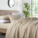 Pre-Washed Belgian Flax Linen Cotton Pillowcases (Pair)