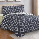 Reversible Meridian Oversized Quilt Set