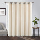Heavyweight Wide (Width 84-Inches) Velvet Curtains Grommet Top (Single)