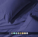 Split King Adjustable Bed Sheet Set - Crisp Percale-Abripedic-Egyptian Linens