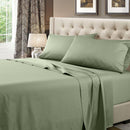 Attached Waterbed Sheet Set Solid 600 Thread Count