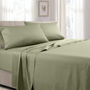Split California King - Soft Pure Cotton Sateen Sheet Set