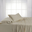 Bamboo Cotton Sheet Set - Bamboo Hybrid-Royal Tradition-Queen-Sand-Egyptian Linens