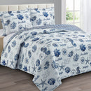 Seaside Sea Shells Quilt - Bedspread Set