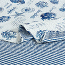 Seaside Sea Shells Quilt - Bedspread Set