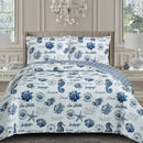 Seaside Sea Shells Quilt - Bedspread Set