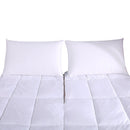Top Split King ( Flex King ) 2 Inch Thick Mattress Topper 100% Cotton Shell-Abripedic-Egyptian Linens