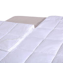 Top Split King ( Flex King ) 2 Inch Thick Mattress Topper 100% Cotton Shell-Abripedic-Egyptian Linens