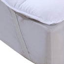 Plush Fiber 2 Inches Mattress Topper Down Alternative Anchor Bands-Royal Tradition-Egyptian Linens