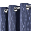 100% Blackout Curtain Jacquard Thermal Insulated Victoria Panels ( Set Of 2)-Royal Tradition-Egyptian Linens
