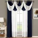 Abri Grommet Crushed Sheer Window Treatment (Single)-Royal Tradition-Egyptian Linens