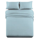 Split King Adjustable Sheet Set Heavyweight Printed Flannel Sheet Sets-Egyptian Linens